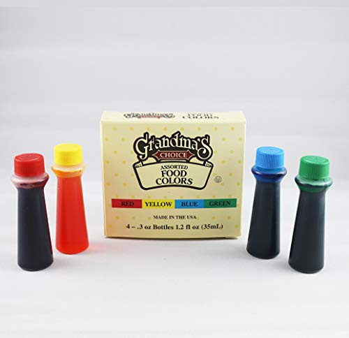 Grandmas Choice Assorted Food Color 1_2 fl_ oz_