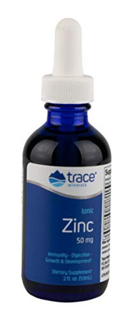 Trace Minerals Research Liquid Ionic Zinc 2 Ounce Dietary Supplement Magnesium Immunity Digestion Growth and Development Men and Woman