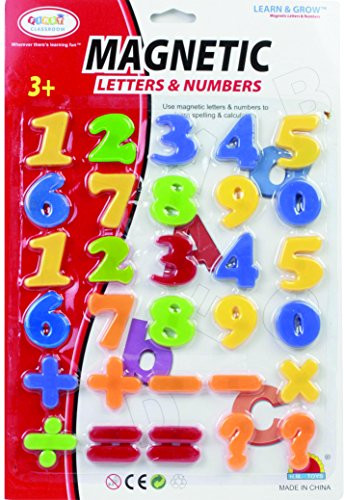 First Classroom Magnetic Fancy Numbers   Symbols in a Blister Card 1_5