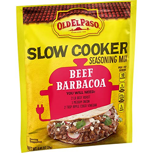 Old El Paso Slow Cooker Seasoning Mix Beef Barbacoa 0_85 oz Old El Paso Slow Cooker Seasoning Mix Beef Barbacoa 0_85 oz