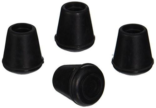 MINTCRAFT FE-50632-B ProSource Fe-50632 Furniture Leg Tip, 1/2 in Dia, Round, Black
