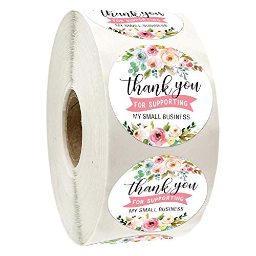 500 Thank You for Supporting My Business Label Thank You for Your Business Stickers 1_4inch Thank You for Your Order Stickers for Bakeries Handmade Goods Small Business Owners_ 500 Thank You for Supporting My Business Label Thank You for Your Business Stickers 1_4inch Thank You for Your Order Stickers for Bakeries Handmade Goods Small Business Owners_