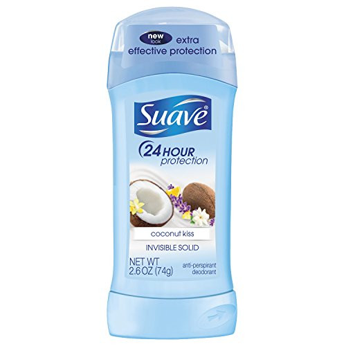 Suave Invisible Solid Antiperspirant Deodorant Coconut Kiss 2_6 oz
