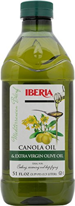 Iberia Canola and Extra Virgin Olive Oil 51 FL_ OZ_ 1_5 LITER
