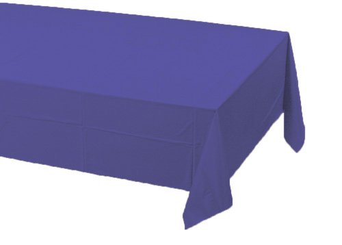 Creative Converting Touch of Color Paper Banquet Table Cover, Purple