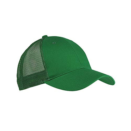 Marky G Apparel 6-Panel Structured Trucker Cap Light Forest OS