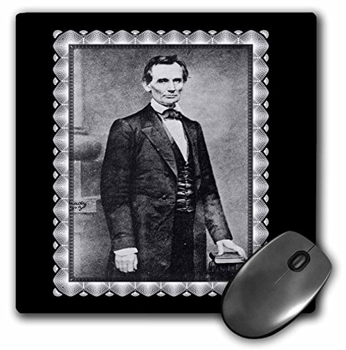 3D RoseThe Lincoln Cooper Union Portrait by Mathew Brady February 271860 President Abraham Lincoln Photo Matte Finish Mouse Pad - 8 x 8 - mp-160766-1 3D RoseThe Lincoln Cooper Union Portrait by Mathew Brady February 271860 President Abraham Lincoln Photo Matte Finish Mouse Pad - 8 x 8 - mp-160766-1