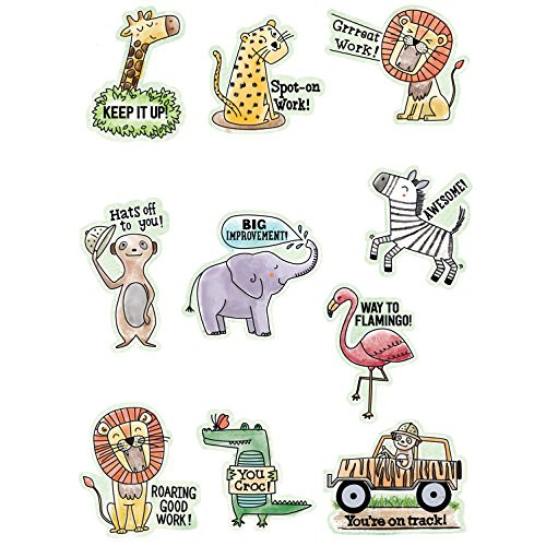 Creative Teaching Press Reward Stickers Safari Friends Ctp 2159 with