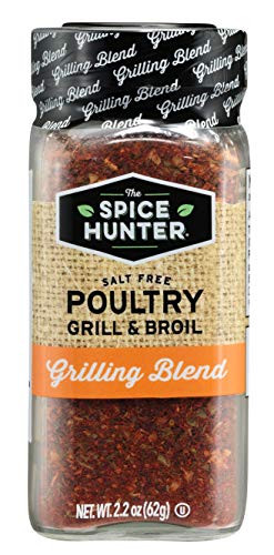 The Spice Hunter Salt Free Poultry Grill   Broil Blend 2_2-Ounce Jar