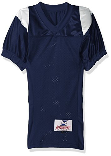 Intensity Youth Trojan Football Jersey NavyWhite X-Large