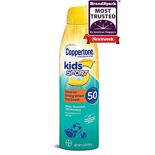 Coppertone SPORT KIDS Sunscreen Continuous Spray SPF 50 5_5 Ounce Packaging may vary Coppertone SPORT KIDS Sunscreen Continuous Spray SPF 50 5_5 Ounce Packaging may vary