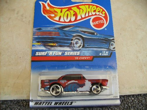 Hot Wheels 55 Chevy Surfn Fun Car
