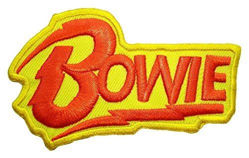 1 X David Bowie logo t Shirts MB41 Embroidered Iron On Patches