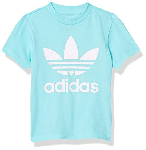 adidas Originals Baby Trefoil Tee Clear AquaWhite 6M