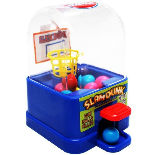Rhode Island Novelty Basketball Slam Dunk Gumball Dispenser - 1