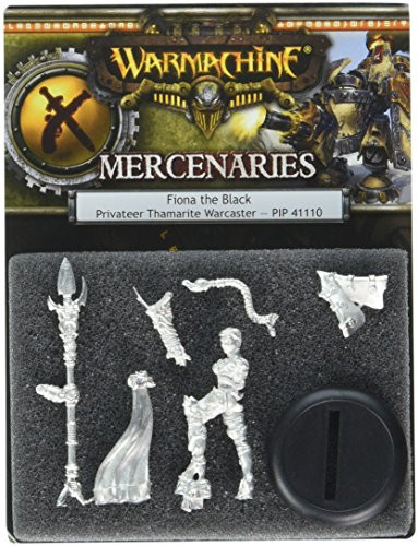 Privateer Press - Warmachine - Mercenary: Fiona The Black Privateer Model Kit