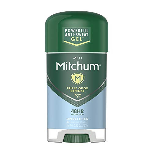 Mitchum Men Gel Antiperspirant Deodorant Unscented 2_25oz_ Mitchum Men Gel Antiperspirant Deodorant Unscented 2_25oz_