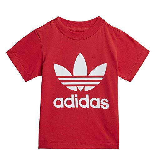 adidas Originals Mens 3 Stripes Cropped Long Sleeve T-Shirt Lush RedWhite 12M adidas Originals Mens 3 Stripes Cropped Long Sleeve T-Shirt Lush RedWhite 12M