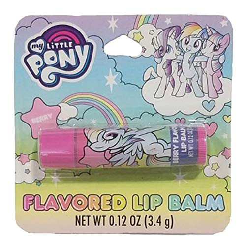Taste Beauty 1 Stick My Little Pony Lip Balm - Berry Flavored - Pink Tube with Rainbow Dash - Net Wt_ 0_12 oz Taste Beauty 1 Stick My Little Pony Lip Balm - Berry Flavored - Pink Tube with Rainbow Dash - Net Wt_ 0_12 oz