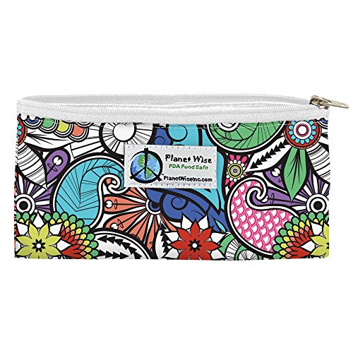 Planet Wise Reusable Zipper Sandwich and Snack Bags Snack Oasis Poly