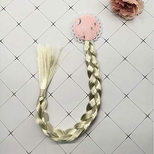 Princess Braid Headband Accessories Blonde Cosplay Braided Wigs for Elsa Dress up Girls Costume LD047PK Princess Braid Headband Accessories Blonde Cosplay Braided Wigs for Elsa Dress up Girls Costume LD047PK