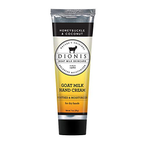 Dionis Goat Milk Skincare Hand Cream Honeysuckle   Coconut 1 oz