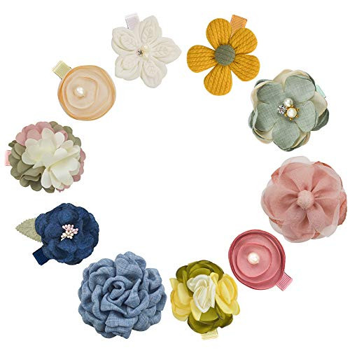 Baby Girls Hair Bows Clips Hair Barrettes Accessory for Babies Infant Toddlers Kids Bows-E