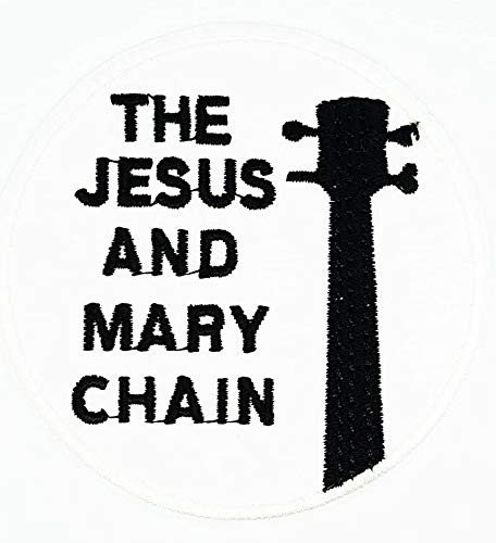 The Jesus and Mary Chain Patch Funny Slogan Joke Rockabilly Embroidered Biker Patch Biker Iron onSew on Patch