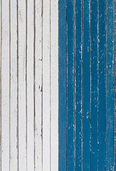 Yeele 5x7ft Wooden Plank Photography Background Old Weathering Mottled White and Blue Wood Backdrops Pictures Adult Artistic Portrait Photoshoot Props