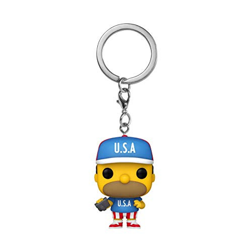 Funko Pop Keychain Simpsons - USA Homer