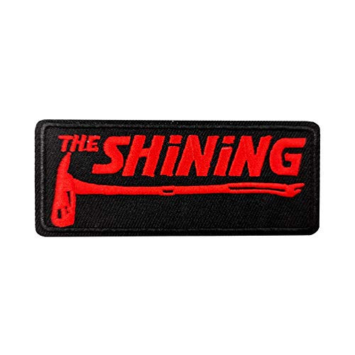 3_55 The Shining Logo Embroidered Iron on Patch Horror Movie 3_55 The Shining Logo Embroidered Iron on Patch Horror Movie