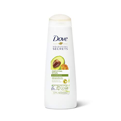 Dove Nourishing Secrets Strengthening Shampoo for Damaged Hair Fortifying Rituals with Avocado and Calendula 12 oz Dove Nourishing Secrets Strengthening Shampoo for Damaged Hair Fortifying Rituals with Avocado and Calendula 12 oz