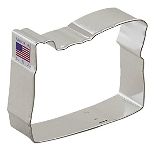 Ann Clark Oregon Cookie Cutter - 3.25 Inches - Tin Plated Steel Ann Clark Oregon Cookie Cutter - 3.25 Inches - Tin Plated Steel