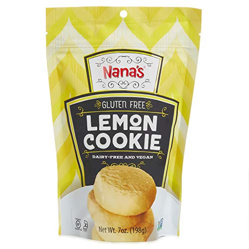 Nanas Gluten Free Lemon Cookies - Vegan and Kosher - 7 Oz Package Nanas Gluten Free Lemon Cookies - Vegan and Kosher - 7 Oz Package