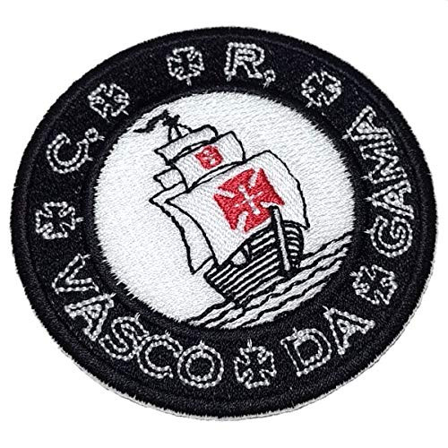 TRJ002T Vasco da Gama Rio de Janeiro Brazil Shield Football Soccer Embroidered Patch Iron or Sew