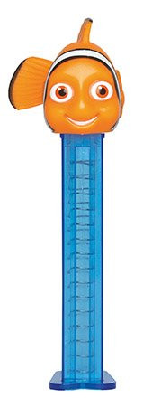 PEZ Candy Dispenser From Finding Nemo and Dory - Nemo Dispenser with 2 Candy Refills