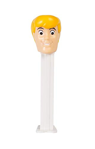 PEZ Scooby Doo Candy Dispenser - Fred Jones Candy Dispenser with 2 Candy Refills