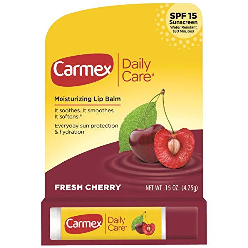 Carmex Click-Stick Moisturizing Lip Balm SPF 15 Cherry 0_15 oz Pack of 2 Carmex Click-Stick Moisturizing Lip Balm SPF 15 Cherry 0_15 oz Pack of 2