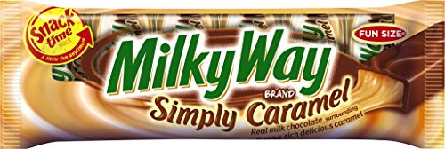 MILKY WAY Simply Caramel Milk Chocolate Fun Size Candy Bar 4_42 Ounce MILKY WAY Simply Caramel Milk Chocolate Fun Size Candy Bar 4_42 Ounce
