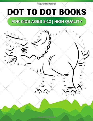 Dot to dot books for kids ages 8-12 Connect the dots books for kids ages 8 9 10 11 12 Boys   Girls Connect The Dots Activity Books