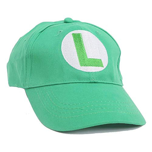 Super Mario Bros Hat Baseball Caps Anime Cosplay Accessories Cap Green Super Mario Bros Hat Baseball Caps Anime Cosplay Accessories Cap Green