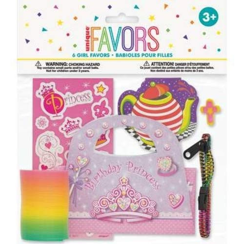 Girl Party Favors Assorted 6ct