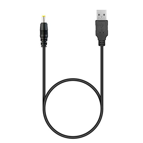 Replacement PSP Charger Cable Charger Power Cord for Sony PSP 1000 2000 3000 Series PSP-1001 2001 3001 and E-1000 USB Charging Cord Cable