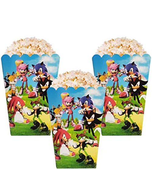 12pcs Sonic the Hedgehog Party Popcorn Boxes Candy Container for Kids Birthday Party Supplies for Sonic the Hedgehog Themed Party 12pcs Sonic the Hedgehog Party Popcorn Boxes Candy Container for Kids Birthday Party Supplies for Sonic the Hedgehog Themed Party
