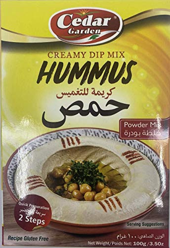 Cedar Gardens Creamy Dip Mix Hummus - Powder Mix 3_5 oz