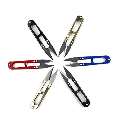 Lovelyou Bonsai Pruner, Bud & Leaf Trimmer, Pruning Shears (Random Color, Set of 6)