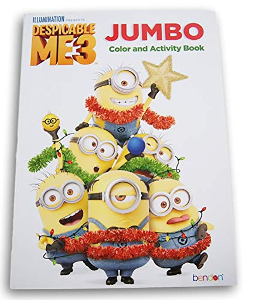 Christmas Winter Despicable Me 3 Minion Coloring and Activity Book - 64 Pages Christmas Winter Despicable Me 3 Minion Coloring and Activity Book - 64 Pages