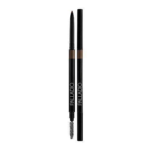 Palladio Beauty Brow Definer Pencil Ash Brown Ultra Precise Twist-Up Eye Brow Pencil with Long-Staying Power Spooley Brush Blends Color for Natural Finish No Eyebrow Pencil Sharpener Required Palladio Beauty Brow Definer Pencil Ash Brown Ultra Precise Twist-Up Eye Brow Pencil with Long-Staying Power Spooley Brush Blends Color for Natural Finish No Eyebrow Pencil Sharpener Required