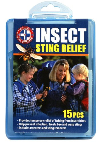 Be Smart Get Prepared 15 Piece Relief Kit Insect Sting 0_11 Pound