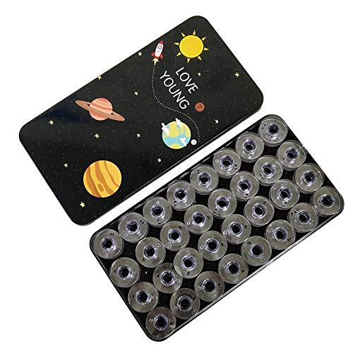 YEQIN 40 Pcs Sewing Machine Bobbins SA156 with Case - for Brother Singer Babylock Janome Kenmore YEQIN 40 Pcs Sewing Machine Bobbins SA156 with Case - for Brother Singer Babylock Janome Kenmore